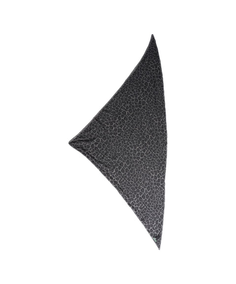 Sciarpa con stampa animalier