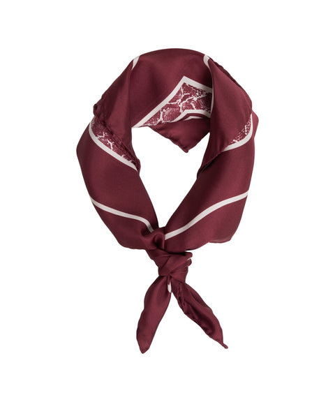 Foulard mit Aufdruck