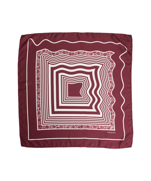 Foulard mit Aufdruck