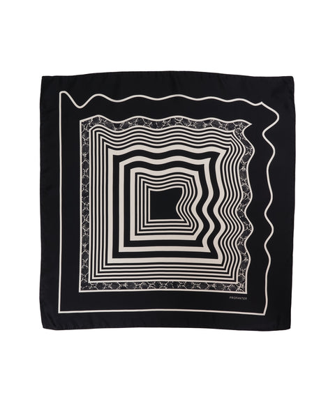 Foulard mit Aufdruck