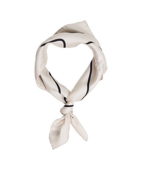 Foulard mit Aufdruck