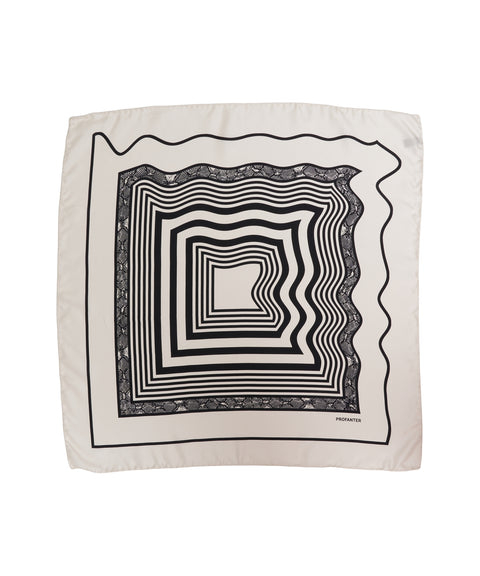 Foulard mit Aufdruck