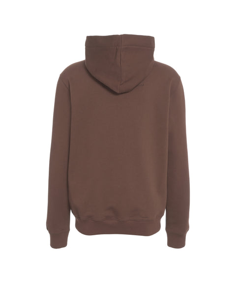 Felpa con cappuccio e stampa logo