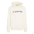 Hoodie with logo print