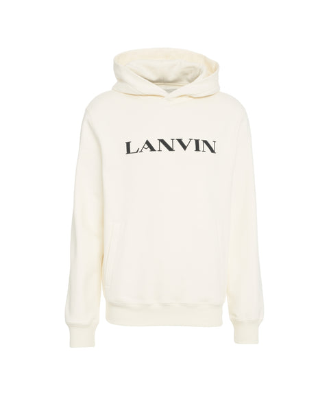 Hoodie mit Logodruck