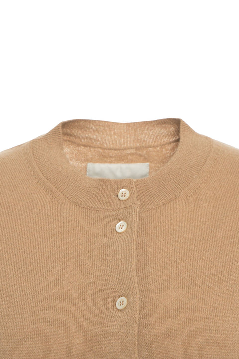 Gilet in maglia con chiusura a bottoni