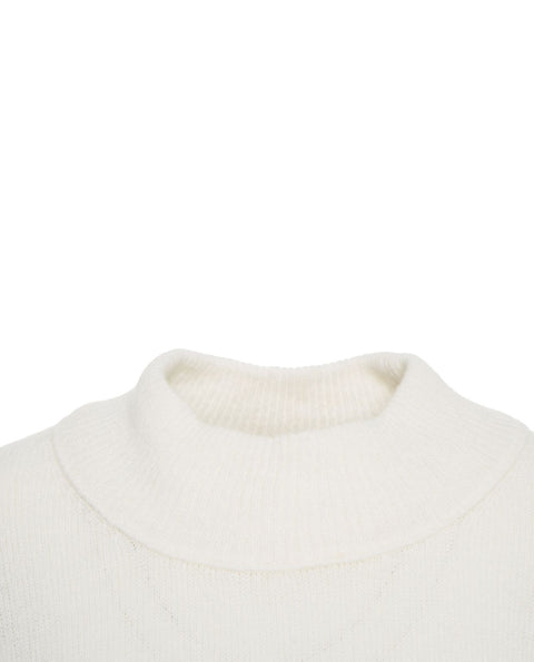 Maglione con collo alto