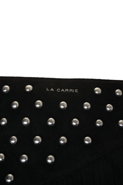 Schultertasche mit Fransen