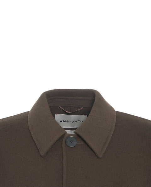 Overshirt in misto lana