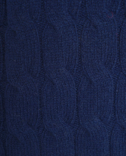 Maglione con motivo a trecce