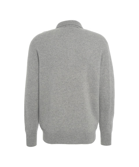 Pullover mit Polokragen