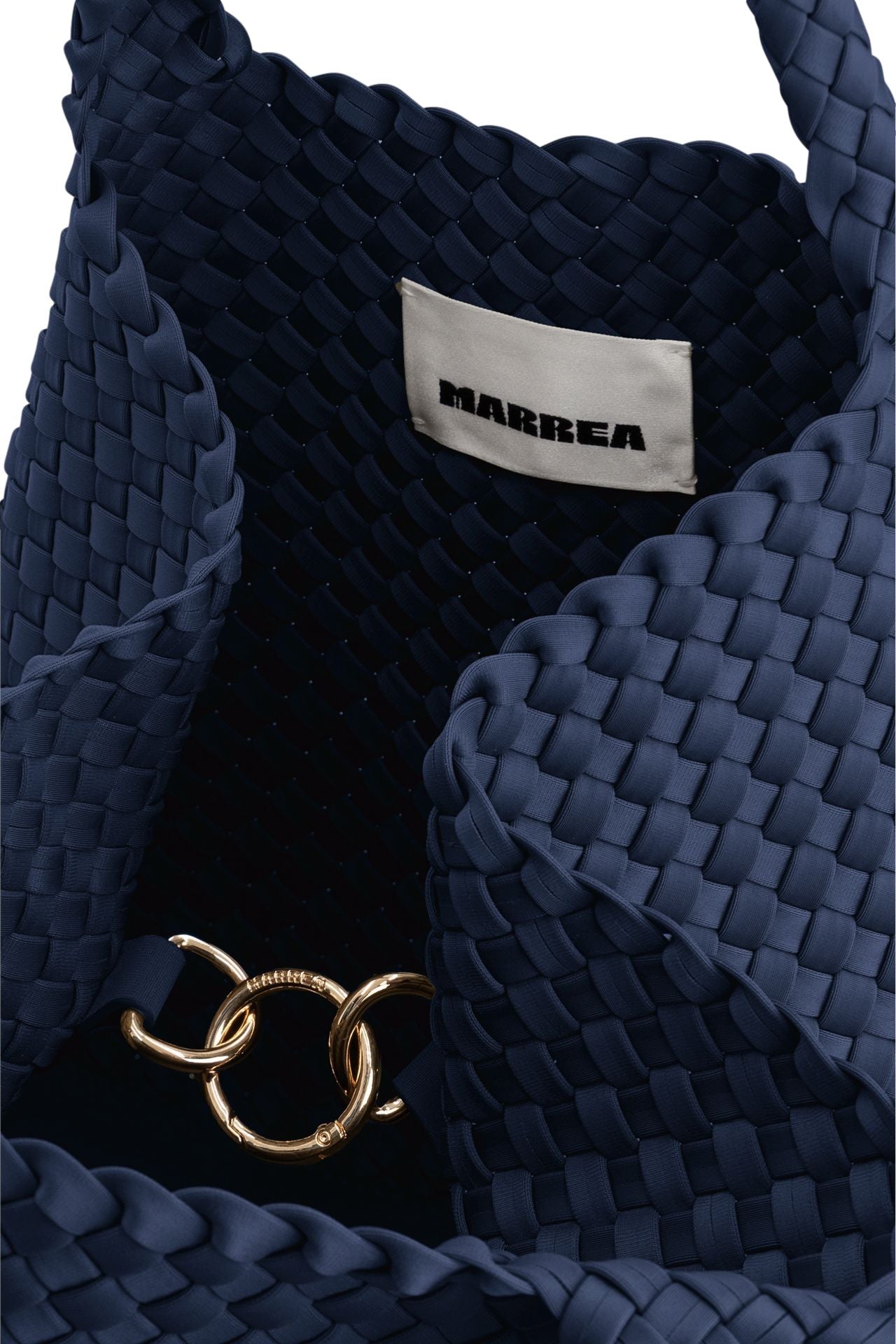 MARREAバッグ ネイビー Marrea Handbag in neoprene Blue Women – MAXIMILIAN.it