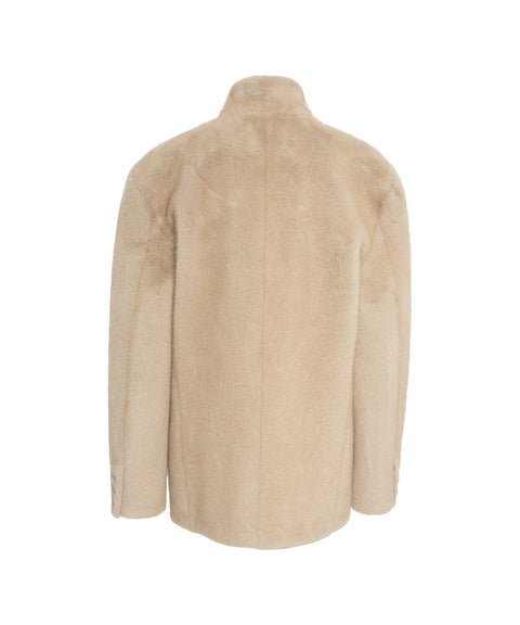 Giacca in ecopelliccia