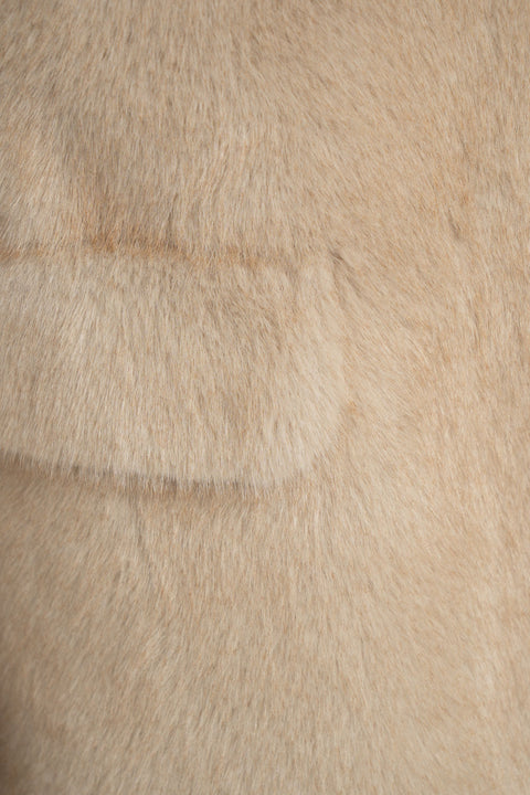 Giacca in ecopelliccia