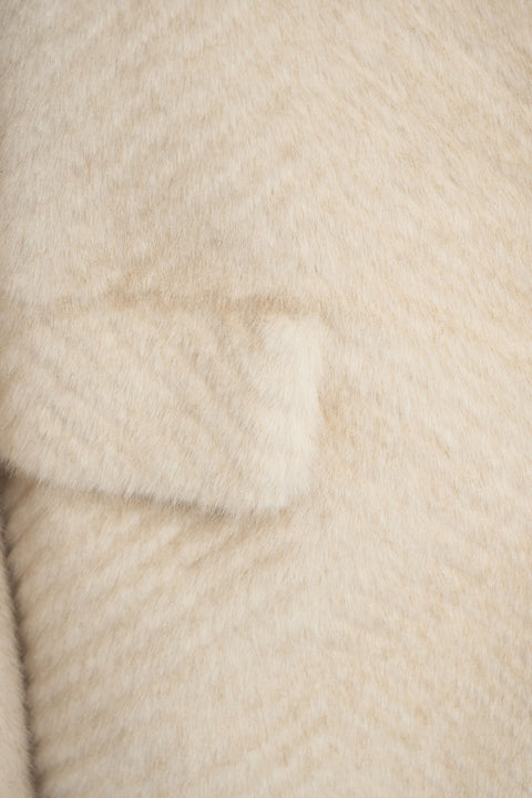 Giacca in ecopelliccia