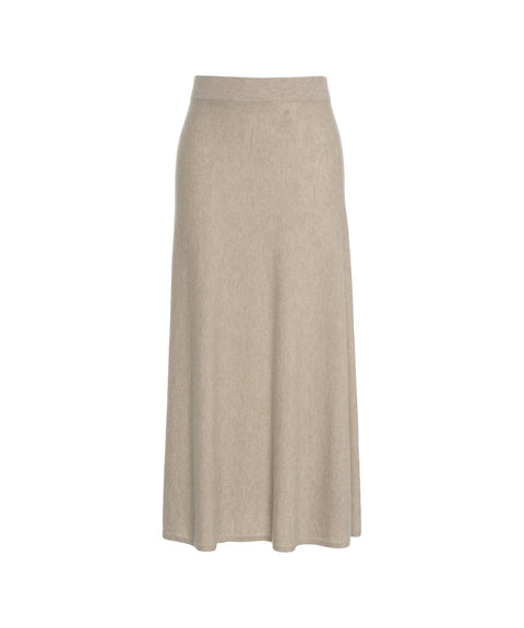 Cashmere maxi skirt 'Torie'