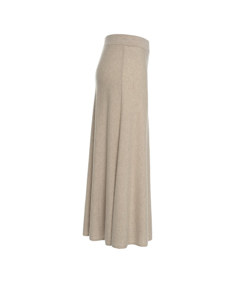 Cashmere maxi skirt 'Torie'