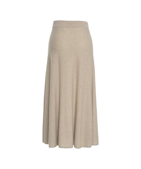 Cashmere maxi skirt 'Torie'