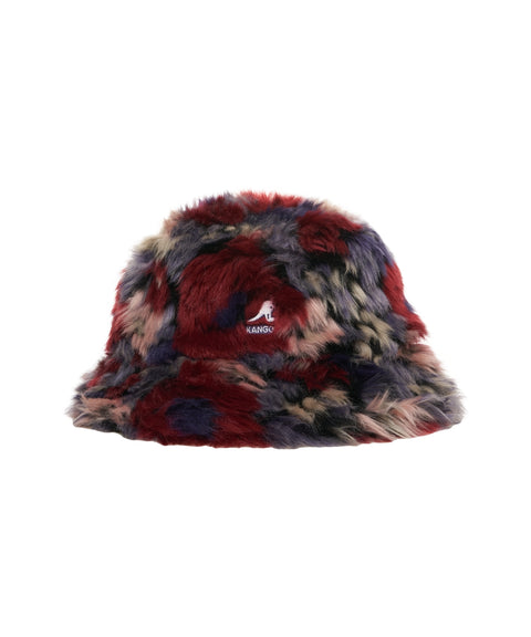 Bucket hat in ecopelliccia