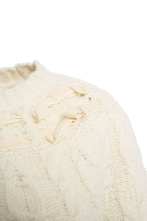 Maglia con dettaglio fiocco