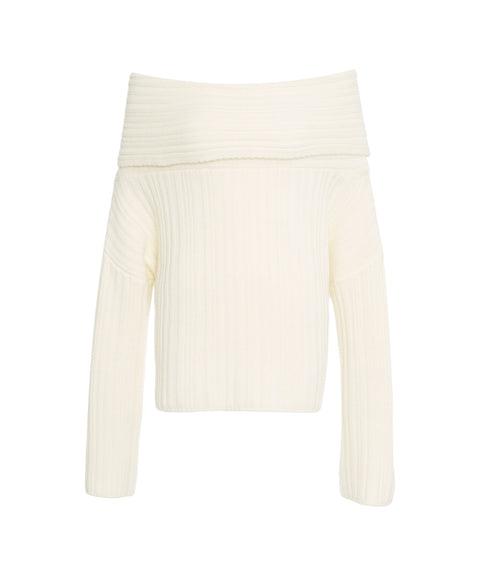 Bardot neckline sweater 'Liana'