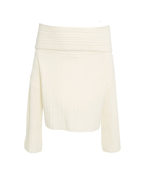 Bardot neckline sweater 'Liana'