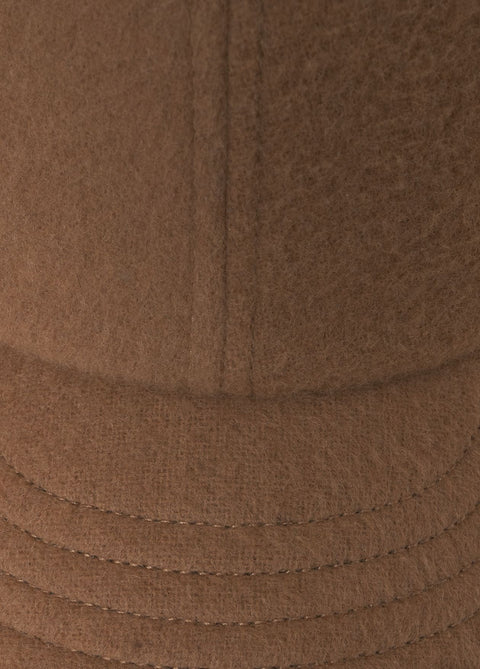 Cappellino da baseball in feltro