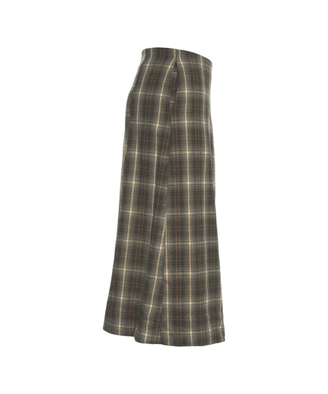 Check midi skirt 'Elaine'