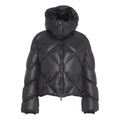 Quilted down jacket
