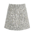Minirock mit Pailletten