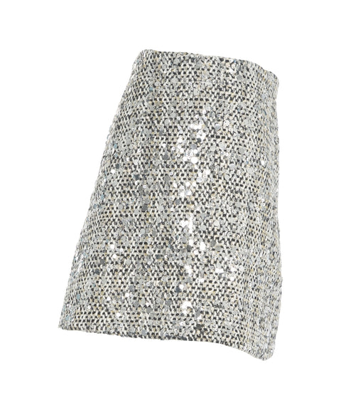 Minirock mit Pailletten