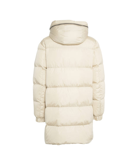 Piumino lungo trapuntato