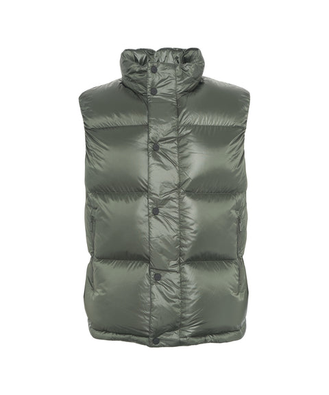 Gilet trapuntato in piumino