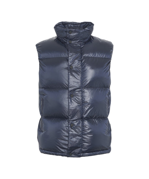 Gilet trapuntato in piumino
