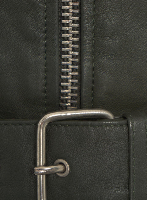 Giacca in pelle 'Lenny'