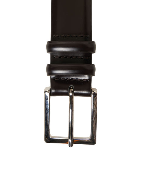 Cintura in pelle liscia