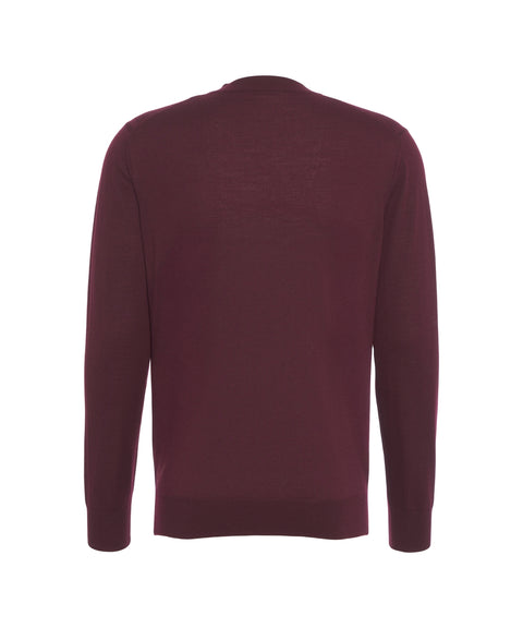 Maglione con scollo a V