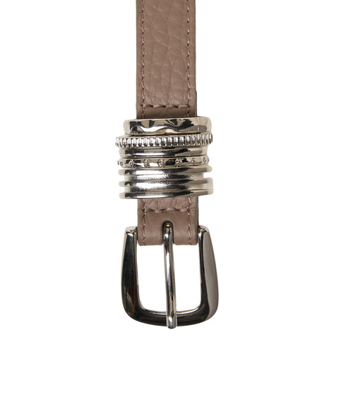 Gürtel aus genarbtem Leder