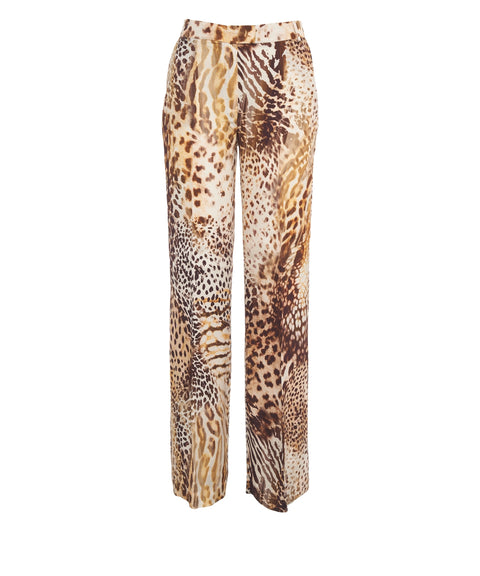 Hose mit Animal Print
