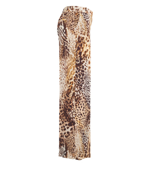 Hose mit Animal Print