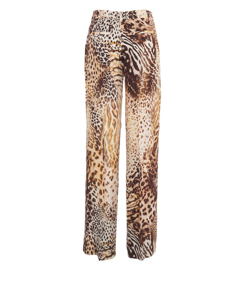 Hose mit Animal Print