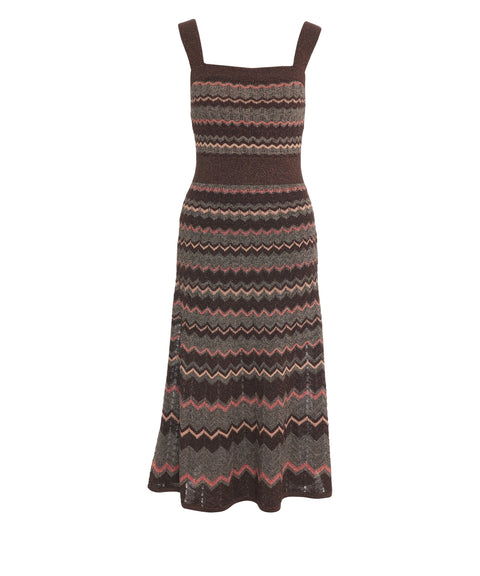 Knit maxi dress