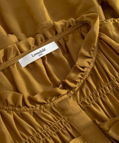 Blusa in misto cotone e seta 'Margaret'