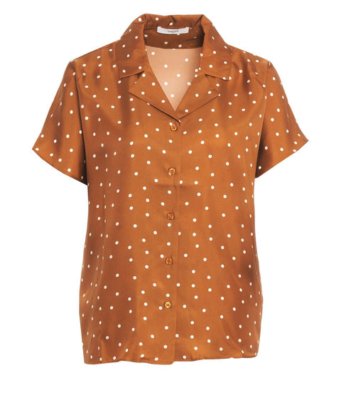 Blusa in seta 'Birna'