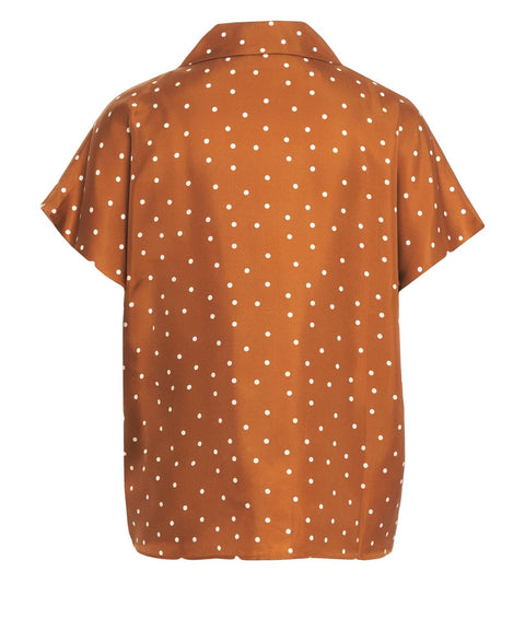 Blusa in seta 'Birna'