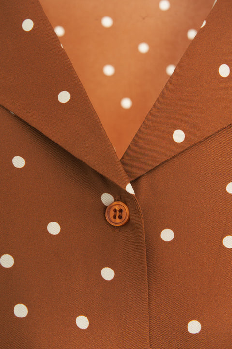 Blusa in seta 'Birna'