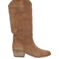 Suede texan boots