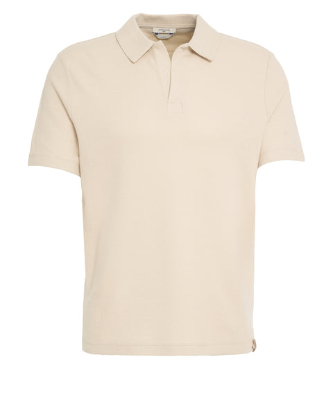 Polo skipper in piqué