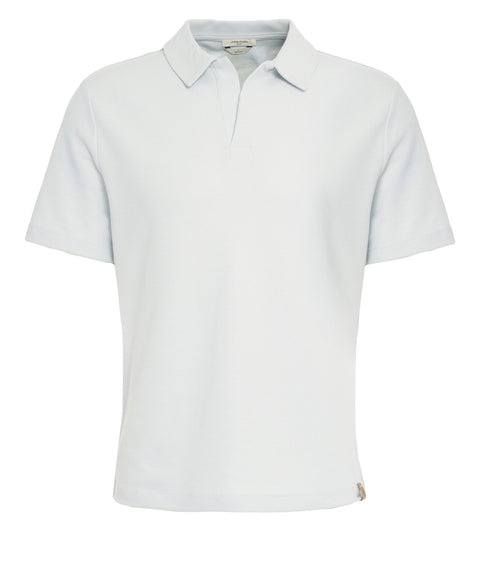 Polo skipper in piqué
