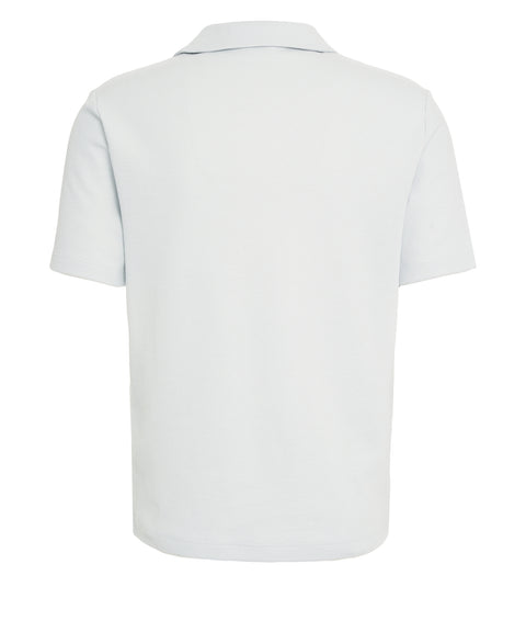 Polo skipper in piqué